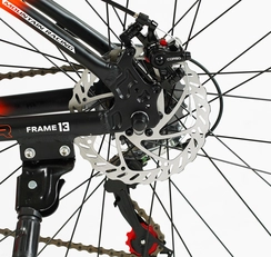 Велосипед 26 AL Corso «GTR-3000» GT-26937 алюміній 13", (к-т SHIMANO) помаранчево-чорний