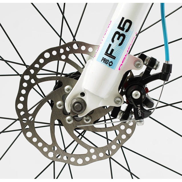 Велосипед 20 MG Corso «F35» MG-20692 магній 11", (к-т SHIMANO) рожевий фото westvelo.com