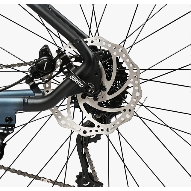 Велосипед 29 AL Corso «MAGNUS» MG-57362 алюміній 19", (к-т SHIMANO) чорно-синій фото westvelo.com