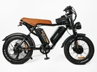 Електрофетбайк 20 ST Corso «VULCAN» L-89127-316 сталь, двигун 2х1000W, акумулятор 2х48V 18Ah літієвий, (к-т SHIMANO) чорно-коричневий фото westvelo.com