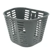 Кошик пластмасовий литий, сірий фото westvelo.com