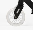 Самокат дитячий 2-х колісний, PU Best Scooter L-10627 чорний, AL, Ø145mm, диски коліс, дека, вилка зі світлом фото westvelo.com