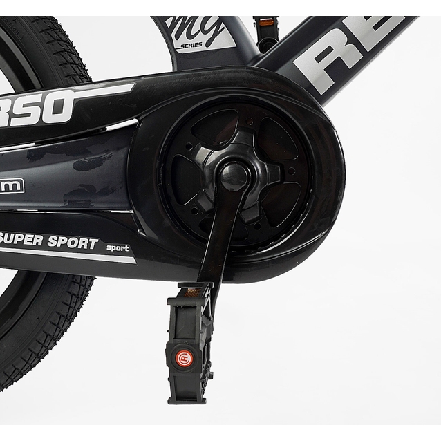 Дитячий велосипед 20 MG Corso «REVOLT» MG-20346 магнієва рама, чорний фото westvelo.com