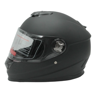 Мото шолом, закритий (L 59-60) BLD-М65 інтеграл, чорний матовий