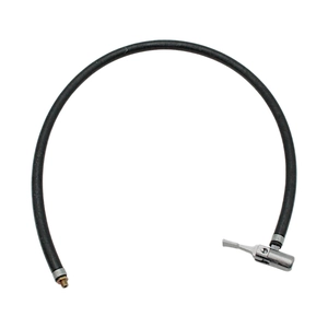 Шланг насоса авто гумовий чорний довгий (AL. наконеч) L-80см