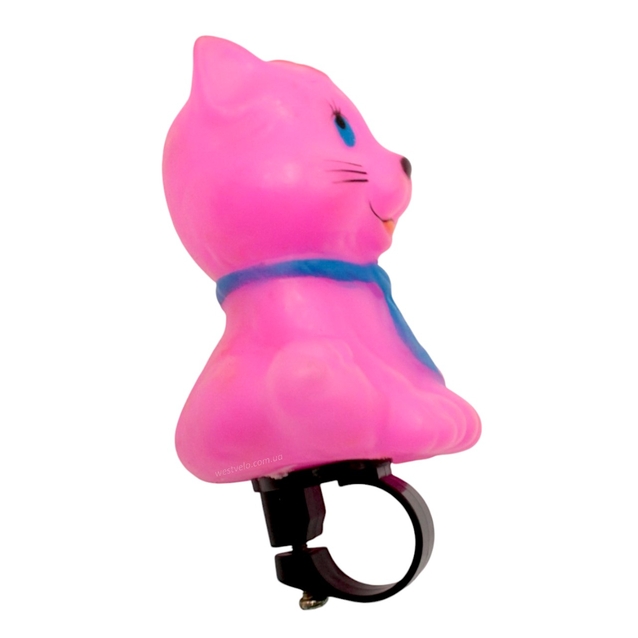 Сигнал дитячий "Котик" гумовий фото westvelo.com