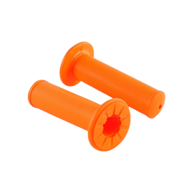 Гріпси гумові 104 мм неоново помаранчеві фото westvelo.com