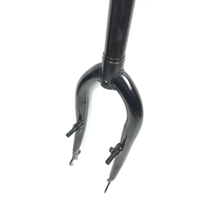 Вилка 16 сталева чорна шток L-200мм. р.з L-100мм. фото westvelo.com