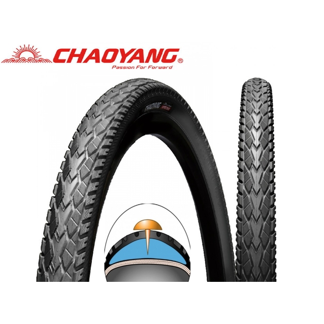 Покришка 28-1.75 (47-622) CHAOYANG (5113) стріла АТП (антипрокол) фото westvelo.com