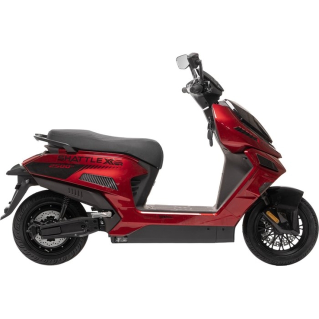 Електроскутер Corso «SHATTLEX» HT-394011, двигун 2500W, акумулятор 72V 40Ah літій-залізо-фосфатний, червоний, колеса 12" фото westvelo.com
