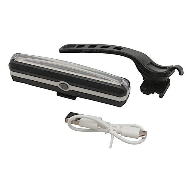 Мигалка зад №2266 WDS-2266 довга, з акумулятором, на usb зарядку фото westvelo.com
