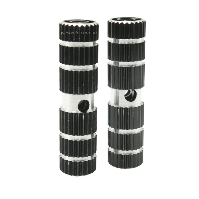 Пеги для BMX довгі L-100мм чорні фото westvelo.com