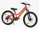 Велосипед 24 AL Corso «OPTIMA» TM-24114 алюміній 11", (к-т SHIMANO) помаранчево-жовтий фото westvelo.com
