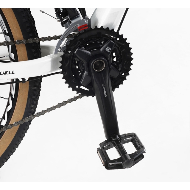 Велосипед 29 AL Corso «ENIGMA» NG-29305 алюміній 19", (к-т SHIMANO Alivio) вилка Santour гідравлічна, чорно-біло-помаранчевий фото westvelo.com