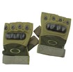 Рукавиці (тактичні) QAKLEY "2XL" хакі (з відкритими пальцями)
