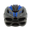 Вело шолом "TK Sport" 073 (56 см) з мигалкою, чорно-синій фото westvelo.com