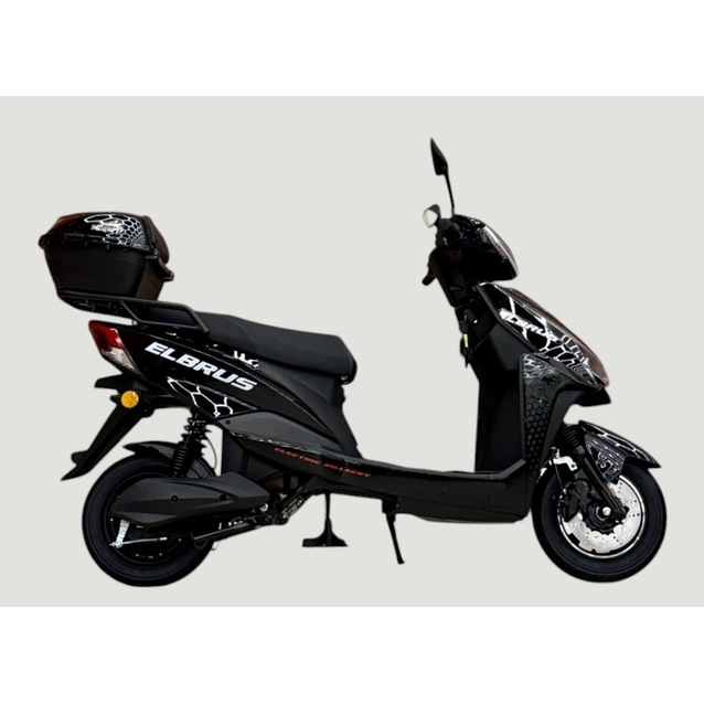 Електроскутер Corso «GTS-RR» LB-602072, двигун 2000W, акумулятор 72V 30Ah літій-залізо-фосфатний, чорний, колеса 10" фото westvelo.com