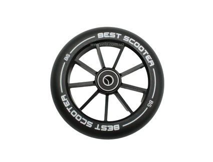 Колесо трюкового самоката "Best Scooter" (471) AL. Ø120мм, поліуретан, чорний