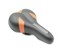 Сідло мтв CROSSER "Біла стрілка" чорно-оранжеве фото westvelo.com