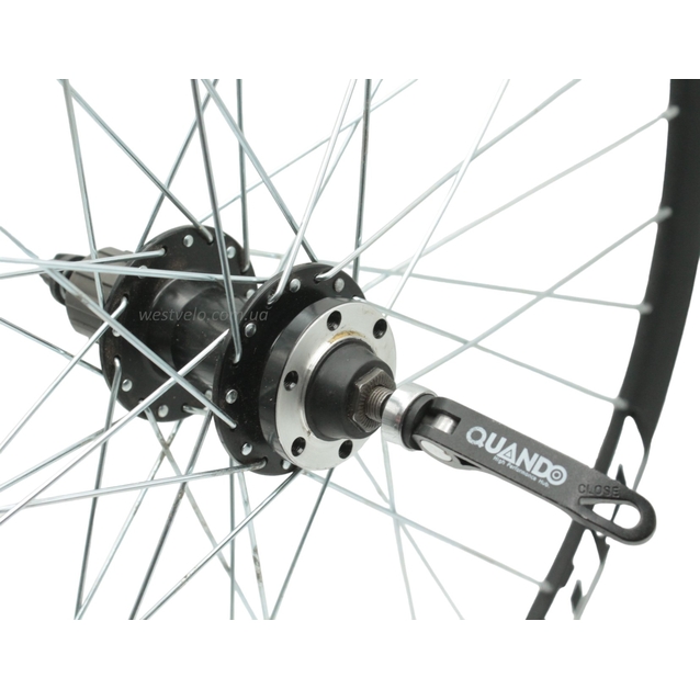 Колесо 27,5 зад, обід 2-ний чорний, втулка. ASSES на касету 8/9, диск 6 бол, ексцентрик фото westvelo.com