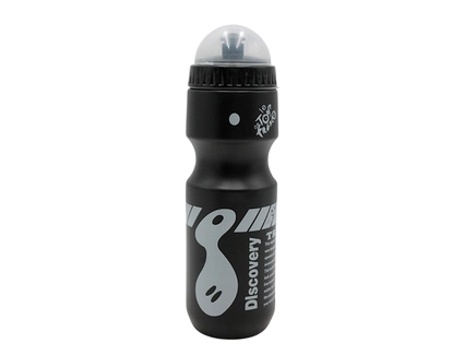 Фляга 750ml Discovery (TREK) пластмасова, чорно-білий