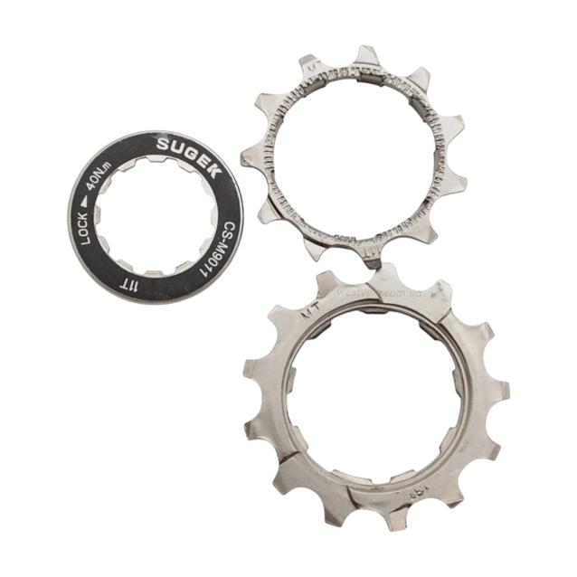 Касета 11 швидкостей SUGEK 11S (11-42T) фото westvelo.com