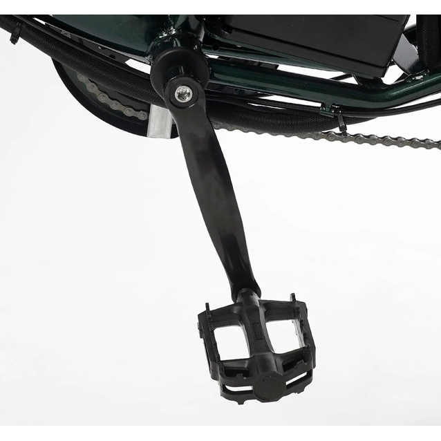 Електровелосипед 26 ST Corso «ROCCO» RC-26779 сталь, двигун 500W, акумулятор 48V20Ah літієвий, темно-зелений фото westvelo.com