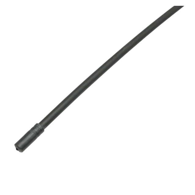 Кожух тросу перемикання передач 0,5м чорний, з пластм. наконечниками фото westvelo.com