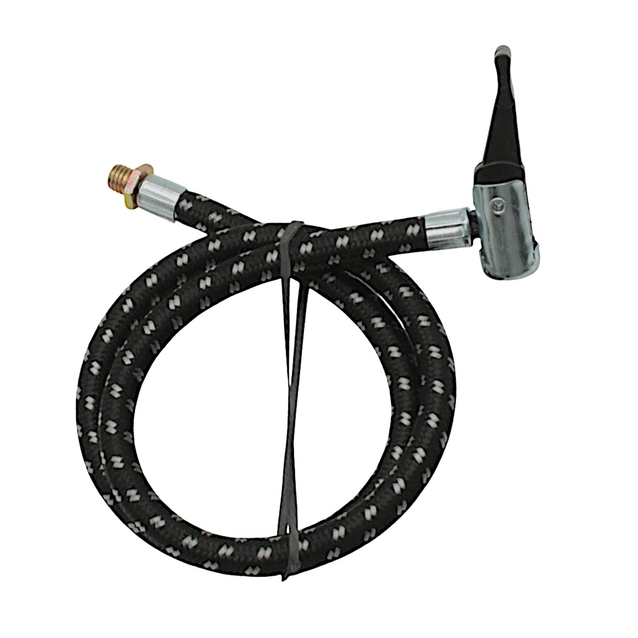 Шланг насоса авто гума-тканина, чорна (ST.наконеч) L- 60см фото westvelo.com