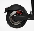 Електросамокат Best Scooter BS-10588 двигун 800W, акумулятор літієвий 48V13Ah з сидінням, колеса надувні 10, чорно-червоний фото westvelo.com