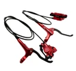 Гідравлічні гальма BLOOKE BL-M620 червоні (L-80mm 160/140)(L140mm 180/160) фото westvelo.com