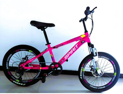 Велосипед 20 ST Corso «SPIRIT» ST-40822 сталь 11", (к-т SHIMANO) рожевий