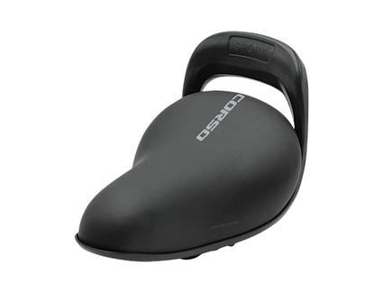 Сідло дитяче CORSO CLM-1618205 чорне з пластиковою спинкою