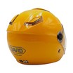 Мото шолом, відкритий (L 59-60) "DAVID" D018 жовтий глянцевий фото westvelo.com