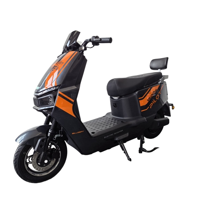 Електроскутер Corso «PILOT» PL-011734, двигун 1500W, акумулятор 72V 32Ah графеновий, колеса 10" + 1 ящик. акум фото westvelo.com