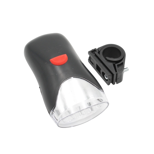 Фара на батарейках SUNBIKE (FF-202), 4 діоди, чорна фото westvelo.com