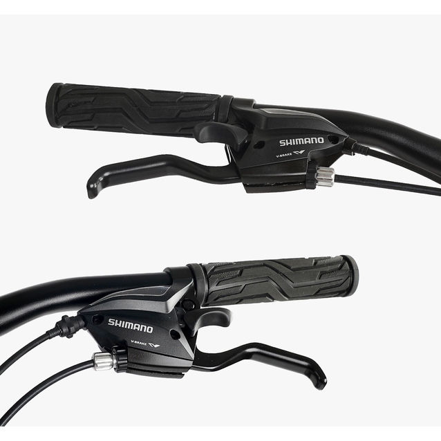 Велосипед 27.5 ST Corso «REND» RD-50401 сталь 15", (к-т SHIMANO) чорно-червоний фото westvelo.com