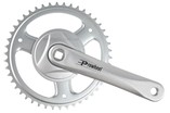 Система шатунів під планетарку 46Т, L-170мм. PROWHEEL (PRA-11) AL. сірий фото westvelo.com