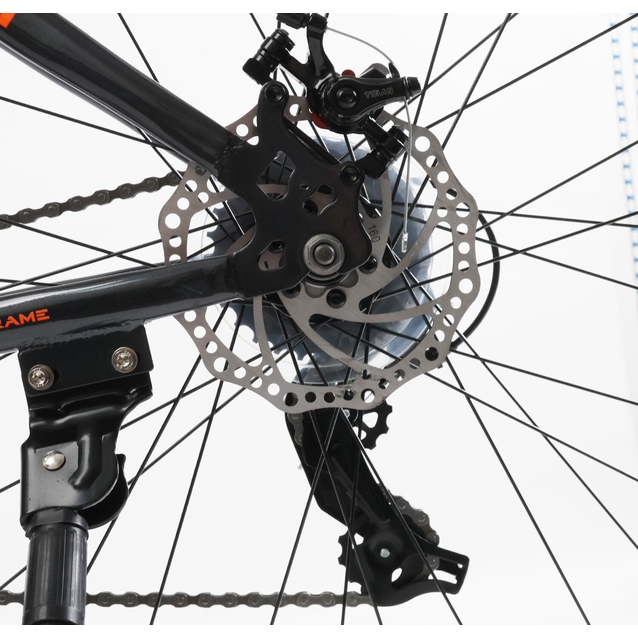 Велосипед 29 ST Corso «NEW-NITRO» NT-25022 сталь 17", (к-т SUNRUN) чорно-помаранчевий фото westvelo.com