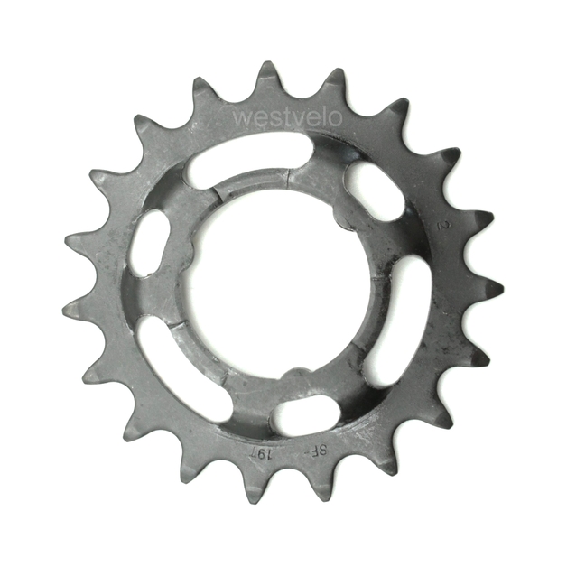 Зірка задня 19 зубів чорна для черв'ячної втулки Falcon фото westvelo.com