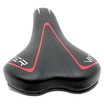 Сідло мтв на глагол VADER VD-666D-01, (140х280мм) AFT, чорний фото westvelo.com