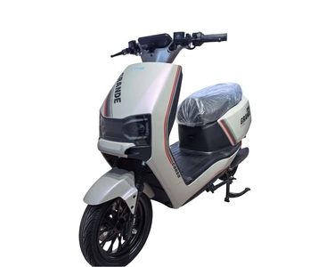 Електроскутер Corso «GRANDE» GR-631291, двигун 2000W, акумулятор  72V 35Ah графеновий, біло-сірий, колеса 12" + 1 ящик. акум