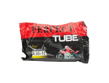 Камера "12" 4.00-12 (120/70-12) PERFECT Китай, прямий ніпель