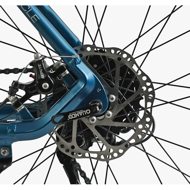 Велосипед 29 AL Corso «ANTARES» AR-29940 алюміній 21", (к-т SHIMANO) чорно-блакитний фото westvelo.com