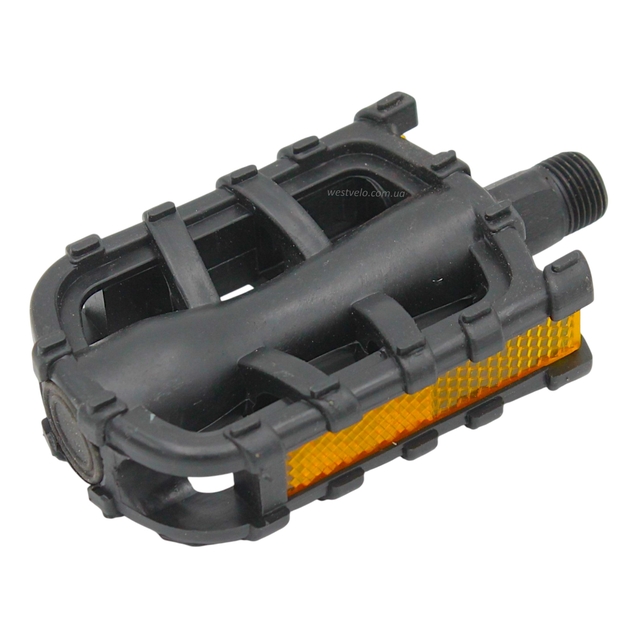 Педалі дитячі пластик, чорні фото westvelo.com