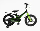 Дитячий велосипед 16 MG Corso «REVOLT» MG-16090, магнієва рама, чорно-салатовий фото westvelo.com