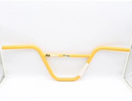 Руль BMX алюміній  FLYBIKES URBANO 8.5" Flat Broom Yellow Ø22.2,L-740