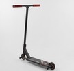 Самокат трюковий Best Scooter «CRASH» 67839 чорно-червоний, HIC-система, пеги, AL диск та дека, колеса PU Ø110mm, ширина керма - 57 см фото westvelo.com