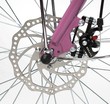 Міський велосипед 26 ST Corso «POLARIS» PS-91606 сталь 16,5", (к-т SHIMANO) рожевий (+к/к/б) фото westvelo.com