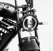 Електрофетбайк 20 ST Corso «DEX-73» DX-20772 сталь, двигун 500W, акумулятор 48V18A, (к-т SHIMANO) чорний фото westvelo.com